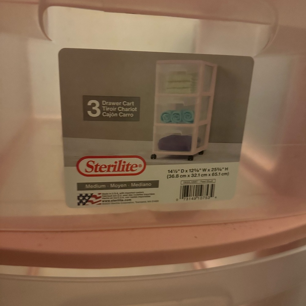 3 storage drawer